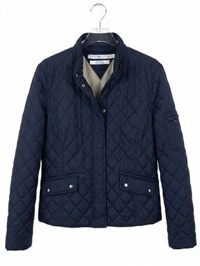 Tommy Hilfiger Women's Black Quilted Jacket